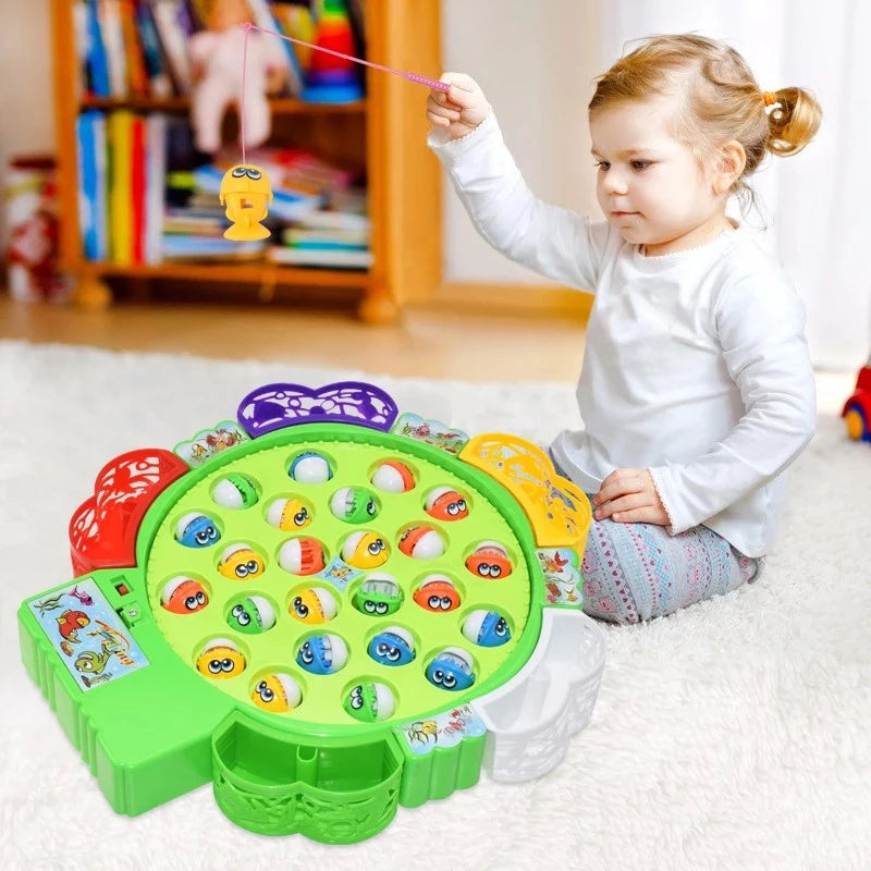 Electric Rotating Fishing Game