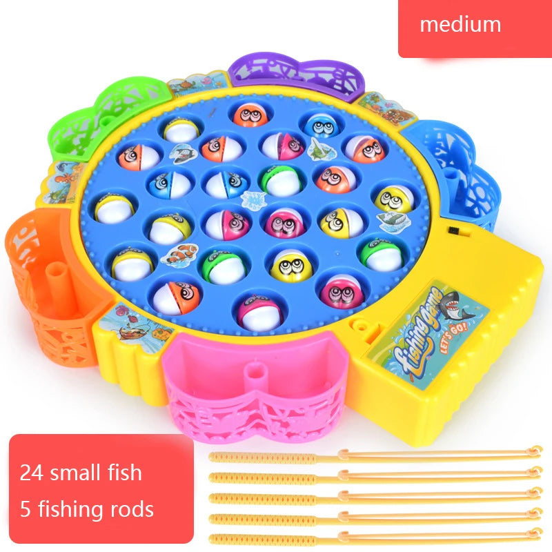 Electric Rotating Fishing Game