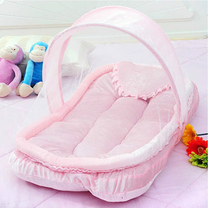 Portable Baby Crib with Mosquito Net