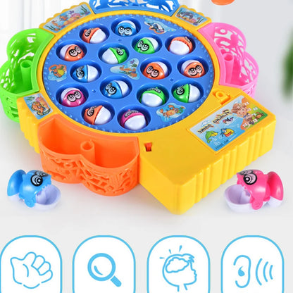 Electric Rotating Fishing Game