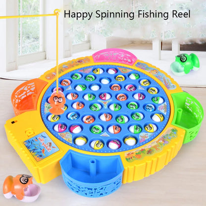 Electric Rotating Fishing Game