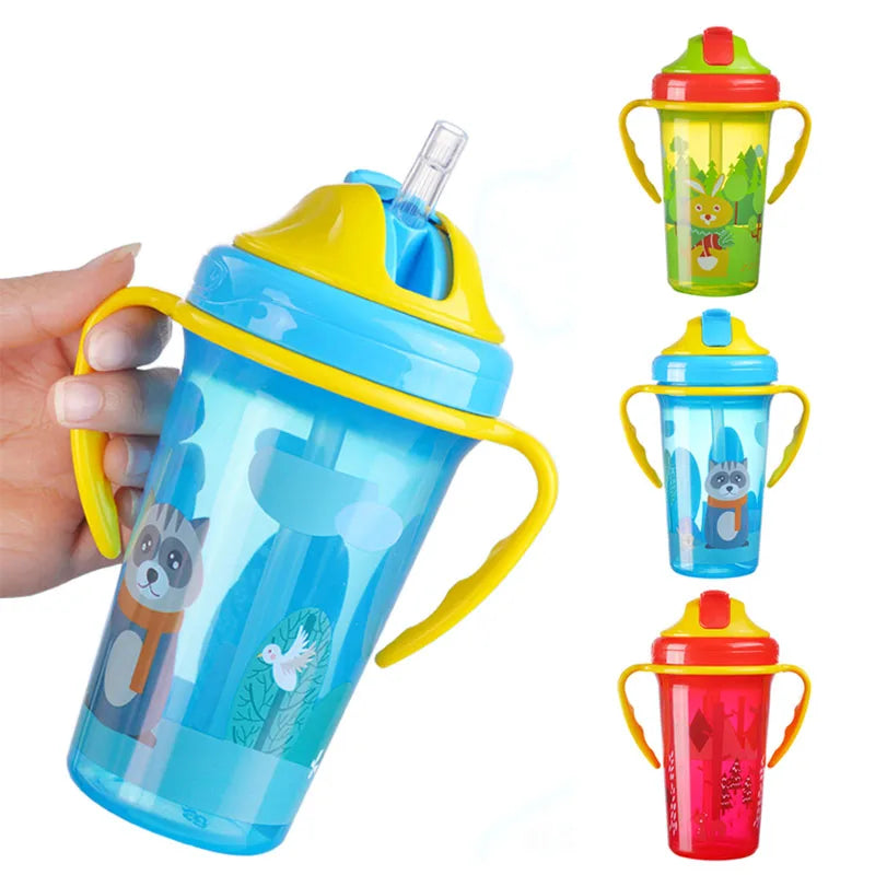 Leak-Proof Cartoon Baby Sippy Cup