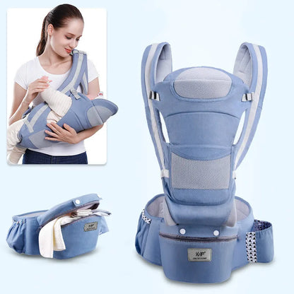 Adjustable Baby Carrier Backpack with Hip Seat