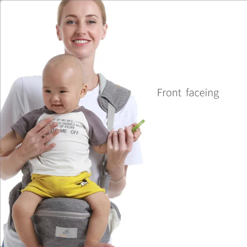 Front-Facing Kangaroo Sling & Waist Stool