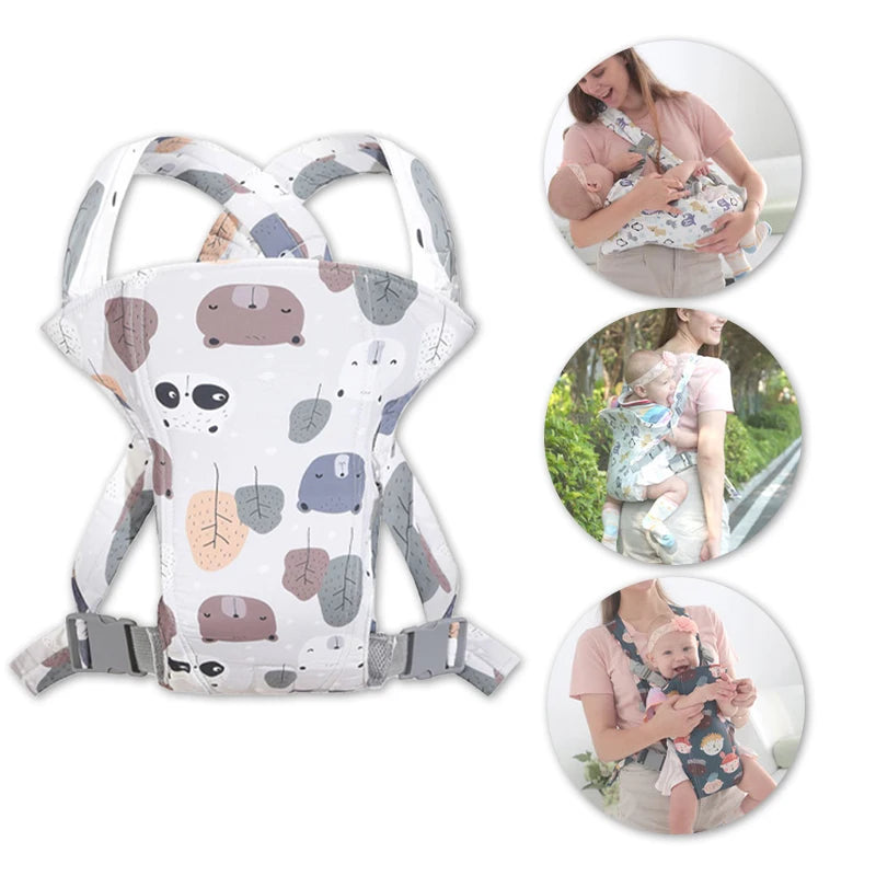 Ergonomic Baby Carrier with Waist Stool