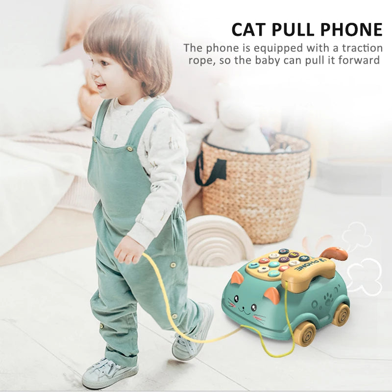 Montessori Baby Musical Phone Toy