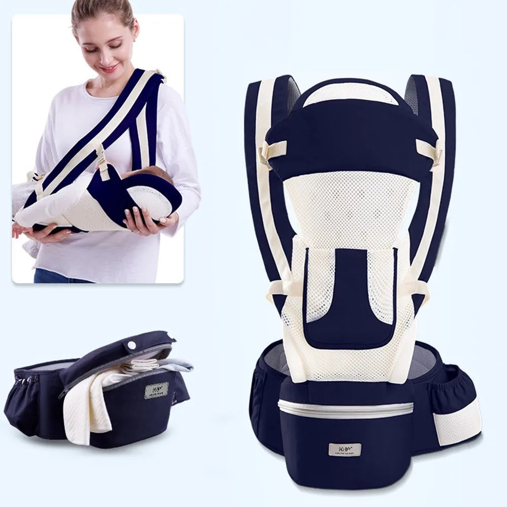 Baby Carrier Backpack with Hip Seat