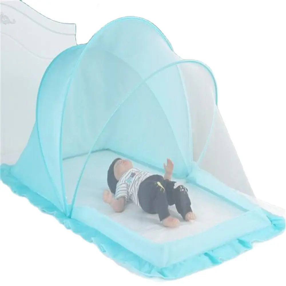 Portable Folding Baby Crib with Mosquito Net