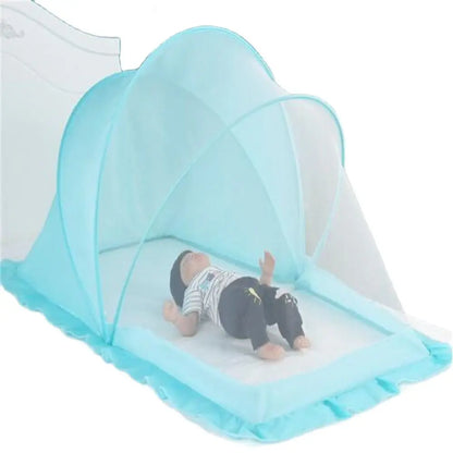 Portable Folding Baby Crib with Mosquito Net