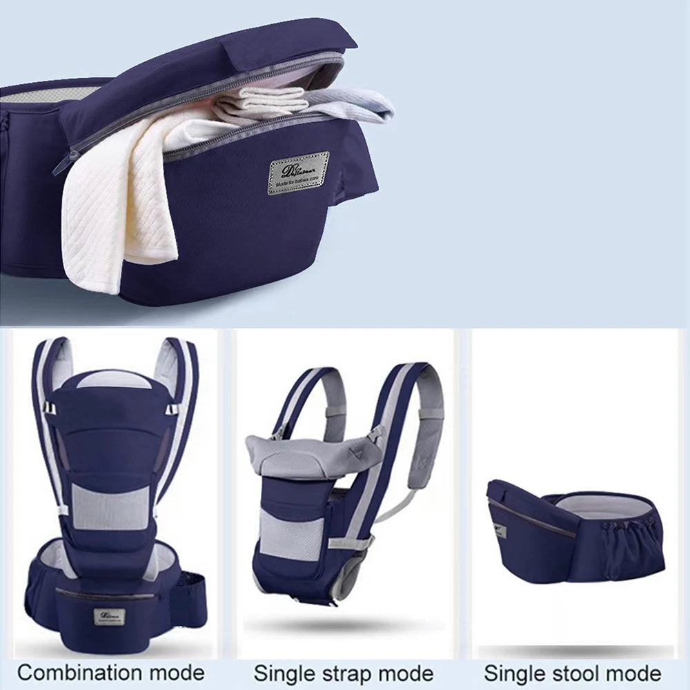 Baby Carrier Backpack with Hip Seat