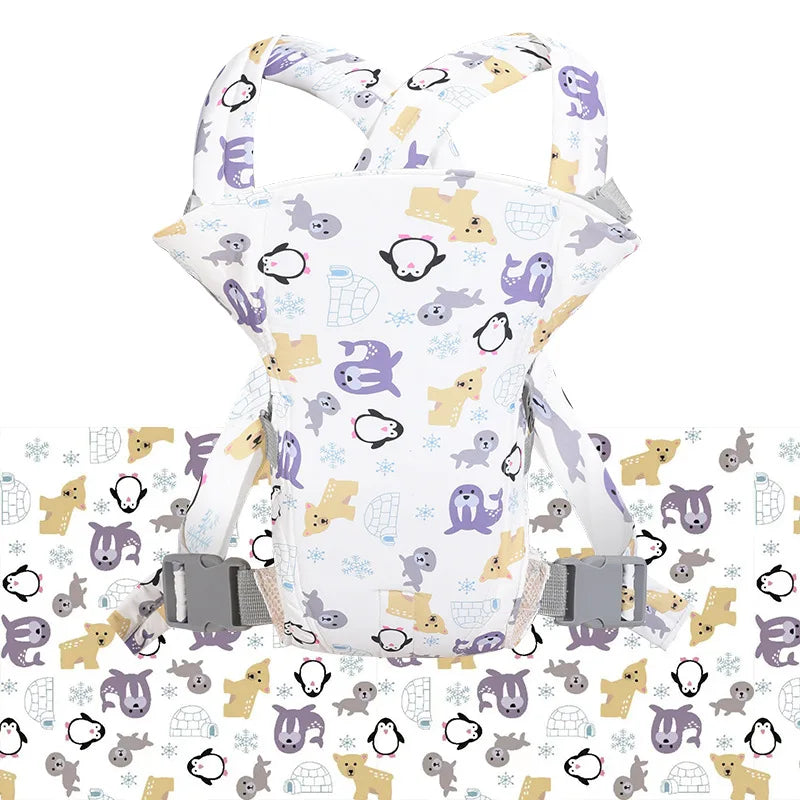 Ergonomic Baby Carrier with Waist Stool