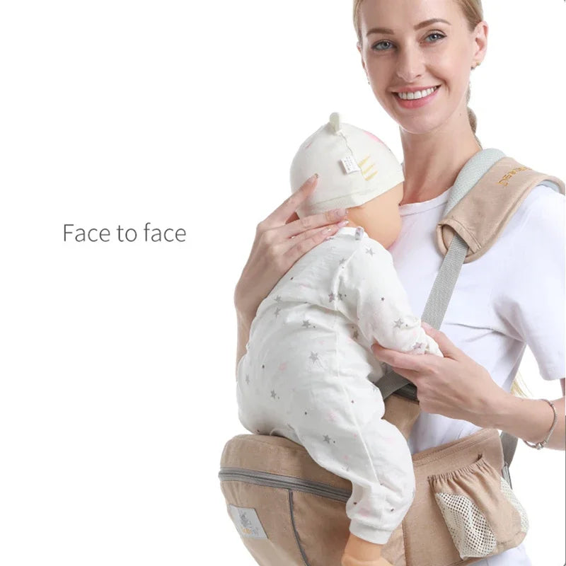 Front-Facing Kangaroo Sling & Waist Stool