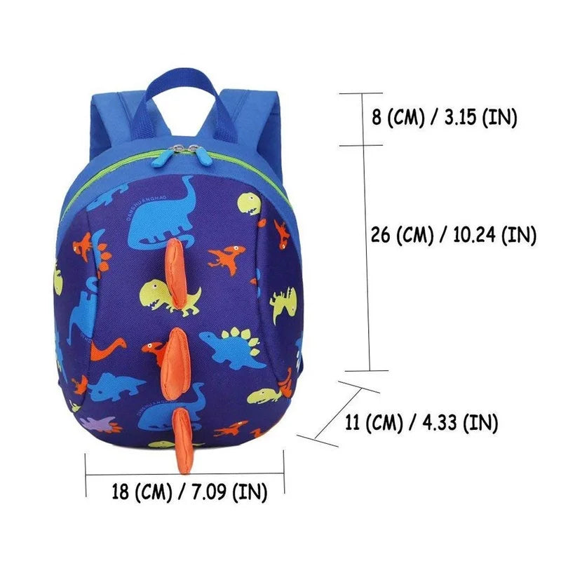 Toddler Dinosaur Safety Harness Backpack