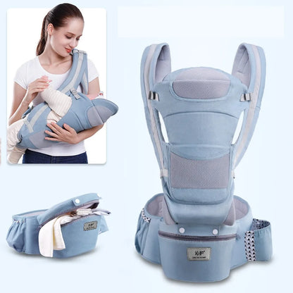 Adjustable Baby Carrier Backpack with Hip Seat