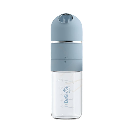 Leakproof Wide-Mouth Glass Baby Bottle