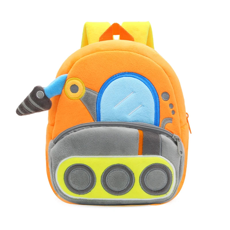 Cute Cartoon Engineering Bag for Toddlers