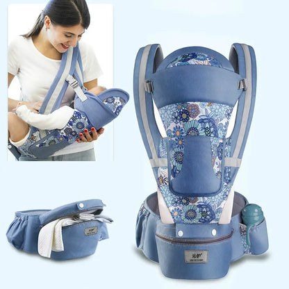 Adjustable Baby Carrier Backpack with Hip Seat