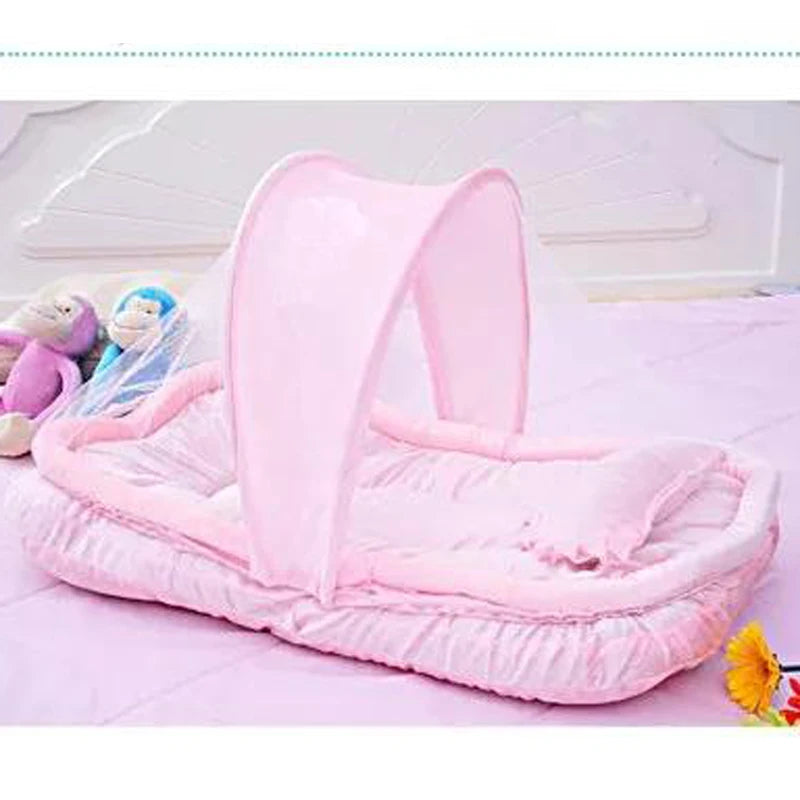 Portable Baby Crib with Mosquito Net