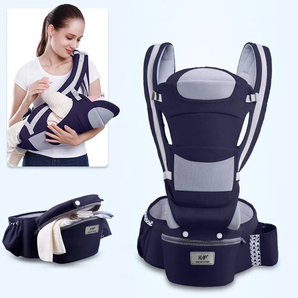 Baby Carrier Backpack with Hip Seat