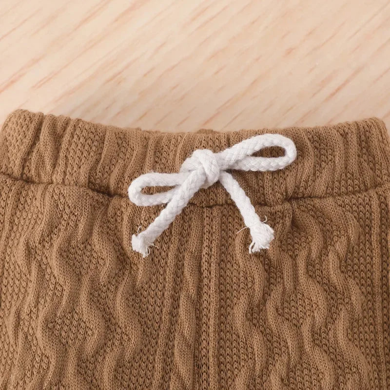 Newborn Baby Knit Sweater & Pants Set