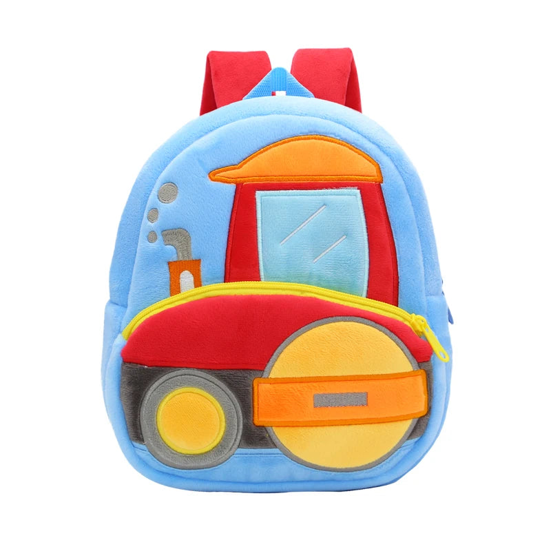 Cute Cartoon Engineering Bag for Toddlers