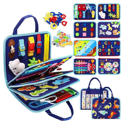 Cutie Cubs™ Montessori Busy Board