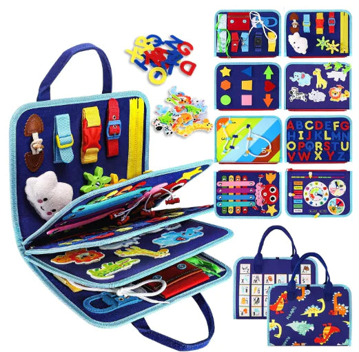 Cutie Cubs™ Montessori Busy Board