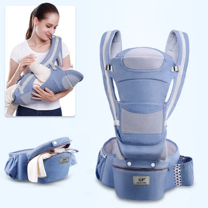 Baby Carrier Backpack with Hip Seat