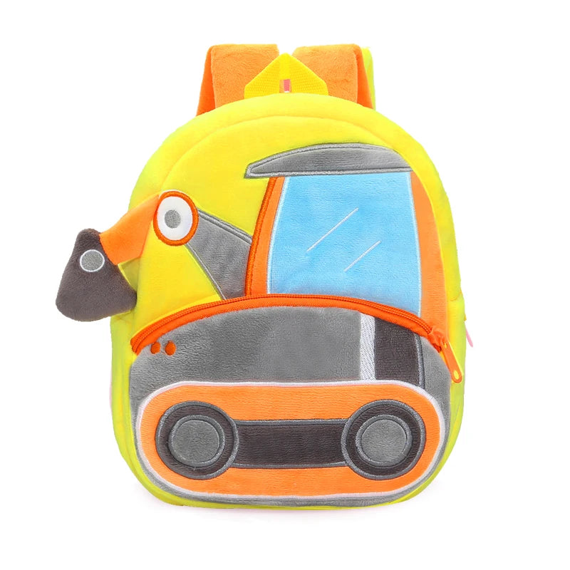 Cute Cartoon Engineering Bag for Toddlers