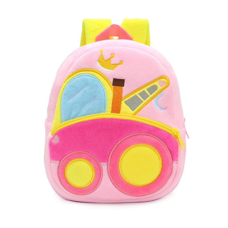 Cute Cartoon Engineering Bag for Toddlers