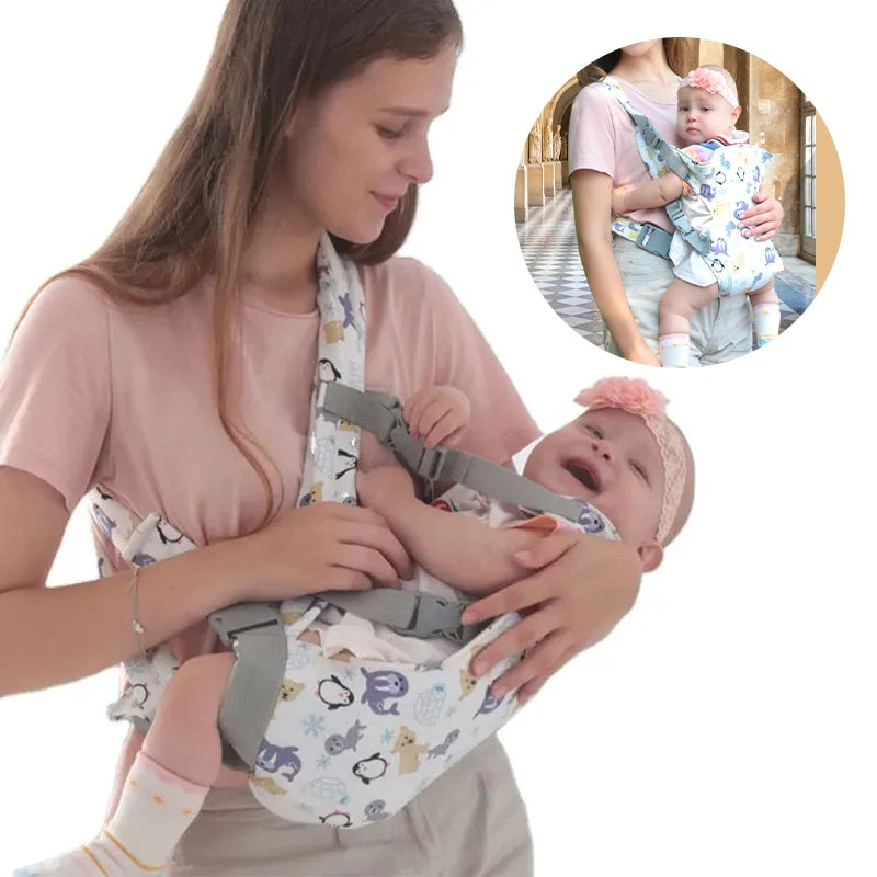 Ergonomic Baby Carrier with Waist Stool