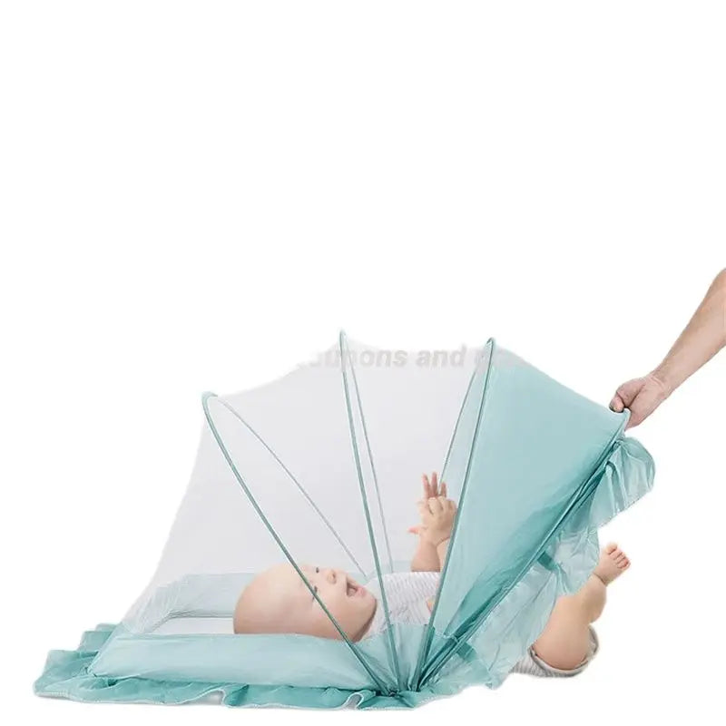 Portable Folding Baby Crib with Mosquito Net