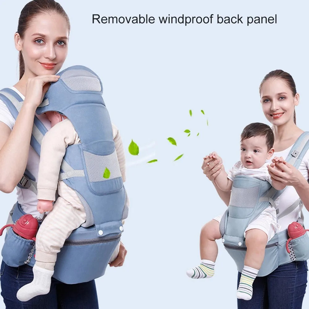 Baby Carrier Backpack with Hip Seat