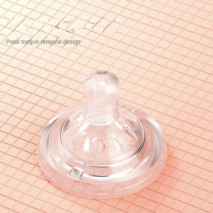 Leakproof Wide-Mouth Glass Baby Bottle