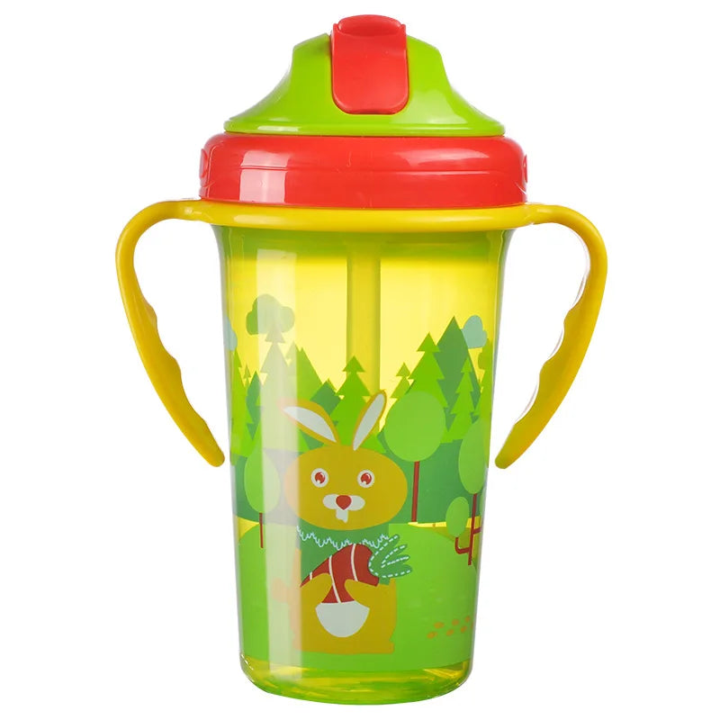 Leak-Proof Cartoon Baby Sippy Cup