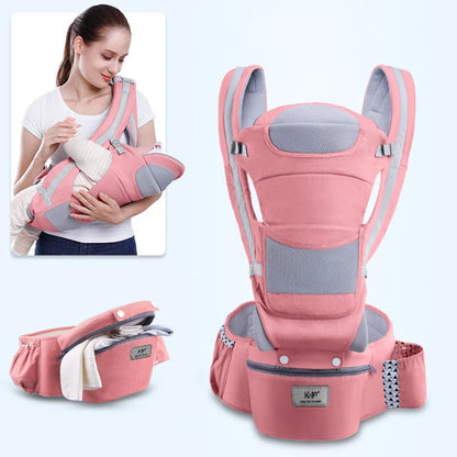 Adjustable Baby Carrier Backpack with Hip Seat