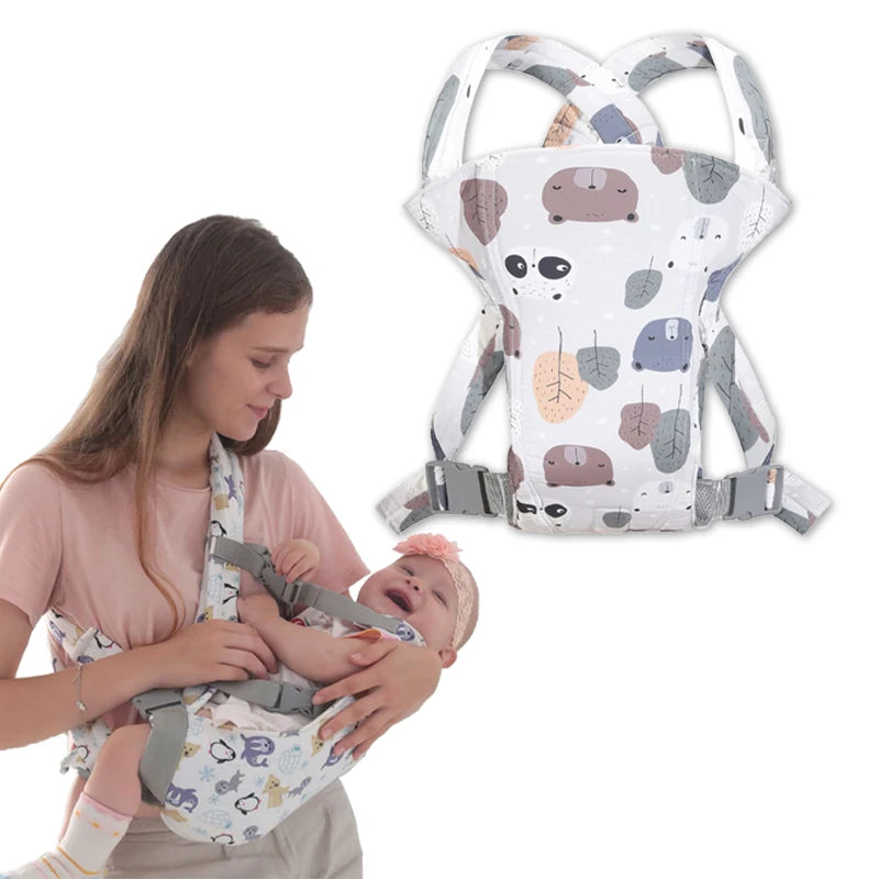 Ergonomic Baby Carrier with Waist Stool