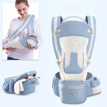 Adjustable Baby Carrier Backpack with Hip Seat