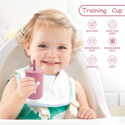 Silicone Baby Sippy Cup