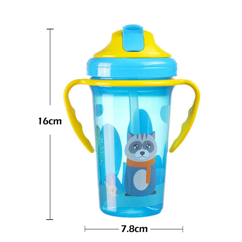 Leak-Proof Cartoon Baby Sippy Cup