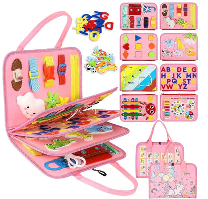 Cutie Cubs™ Montessori Busy Board