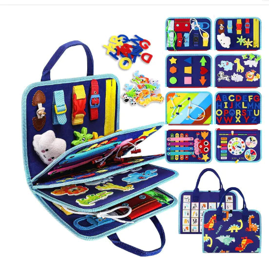 Cutie Cubs™ Montessori Busy Board