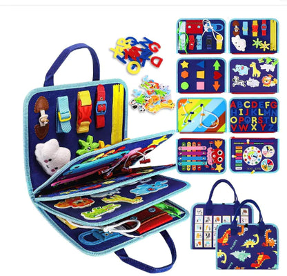 Cutie Cubs™ Montessori Busy Board
