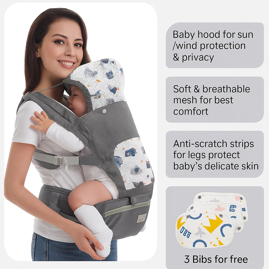 0987 Ergonomic Baby Hip Seat - Image 1