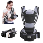 Ergonomic Baby Carrier with Hip Seat - Image 11