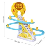 Electric Duck Climbing Stairs Track Toy - Image 6