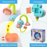 Elephant Bath Shower Toy - Image 5