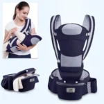 Ergonomic Baby Carrier with Hip Seat - Image 9