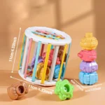 Montessori Baby Shape Sorting Cage - Image 7