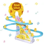 Electric Duck Climbing Stairs Track Toy - Image 7